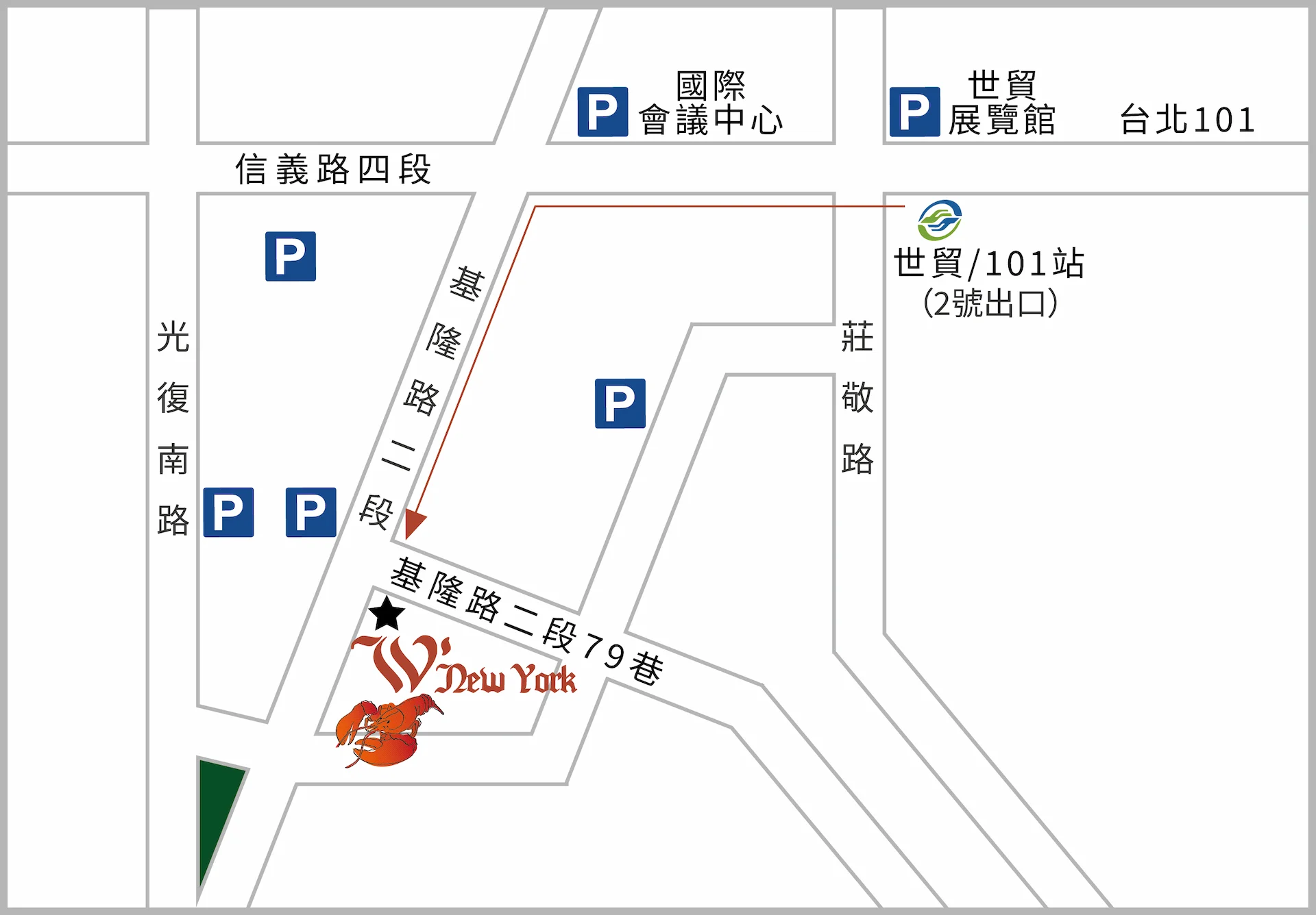 Map ny